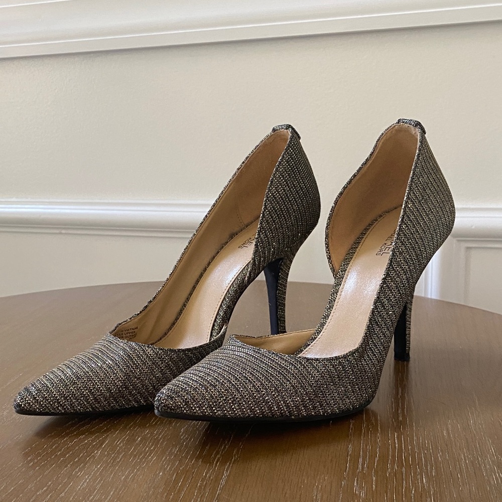 Michael Kors metallic pumps